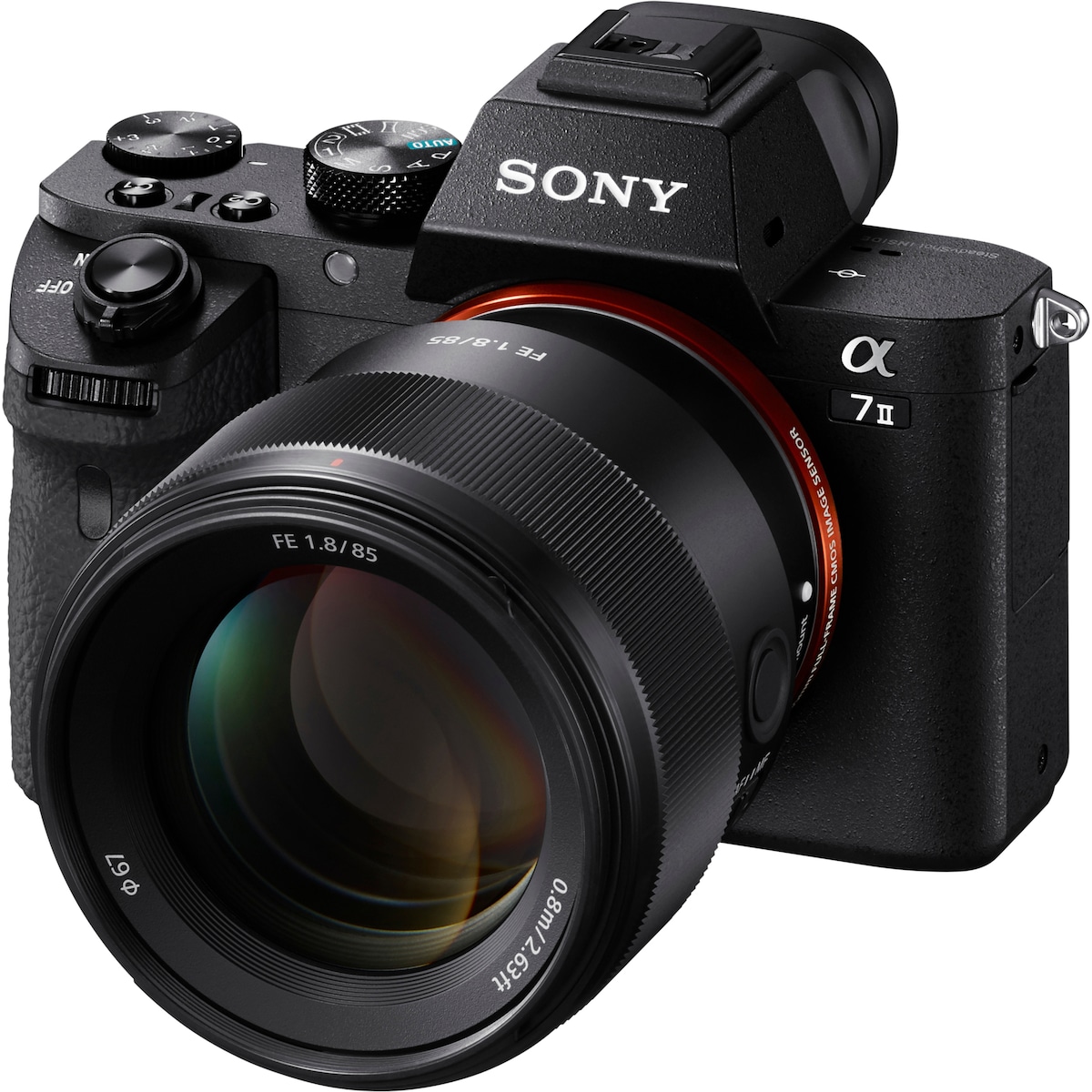 Sony 85 mm f/1,8 objektiv