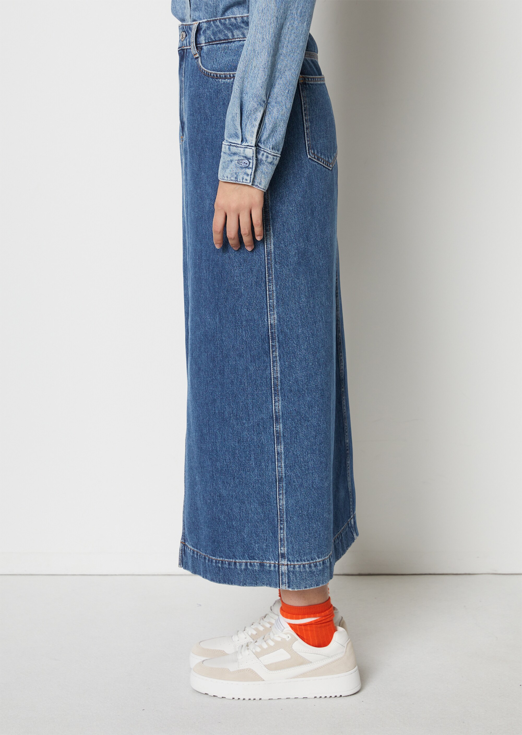 Jeansrock relaxedohne Stretch-Anteil