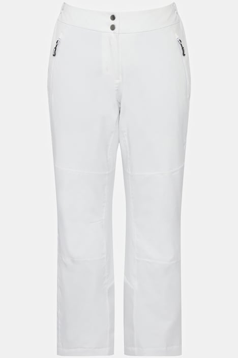 Skihose, wasserdicht, Formknie, Schneefang, Klettriegel