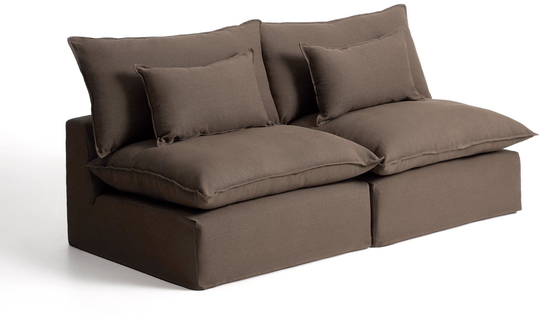 Kave Home Anarela Taupe 3-Zitsbank