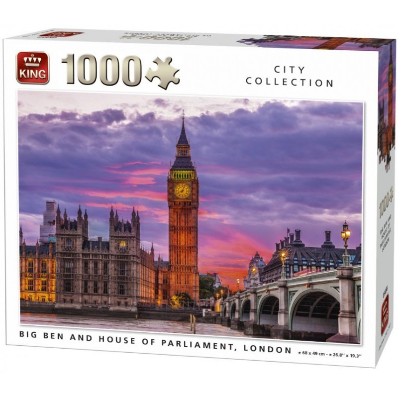 Puzzle 1000 pièces - Londres Big Ben