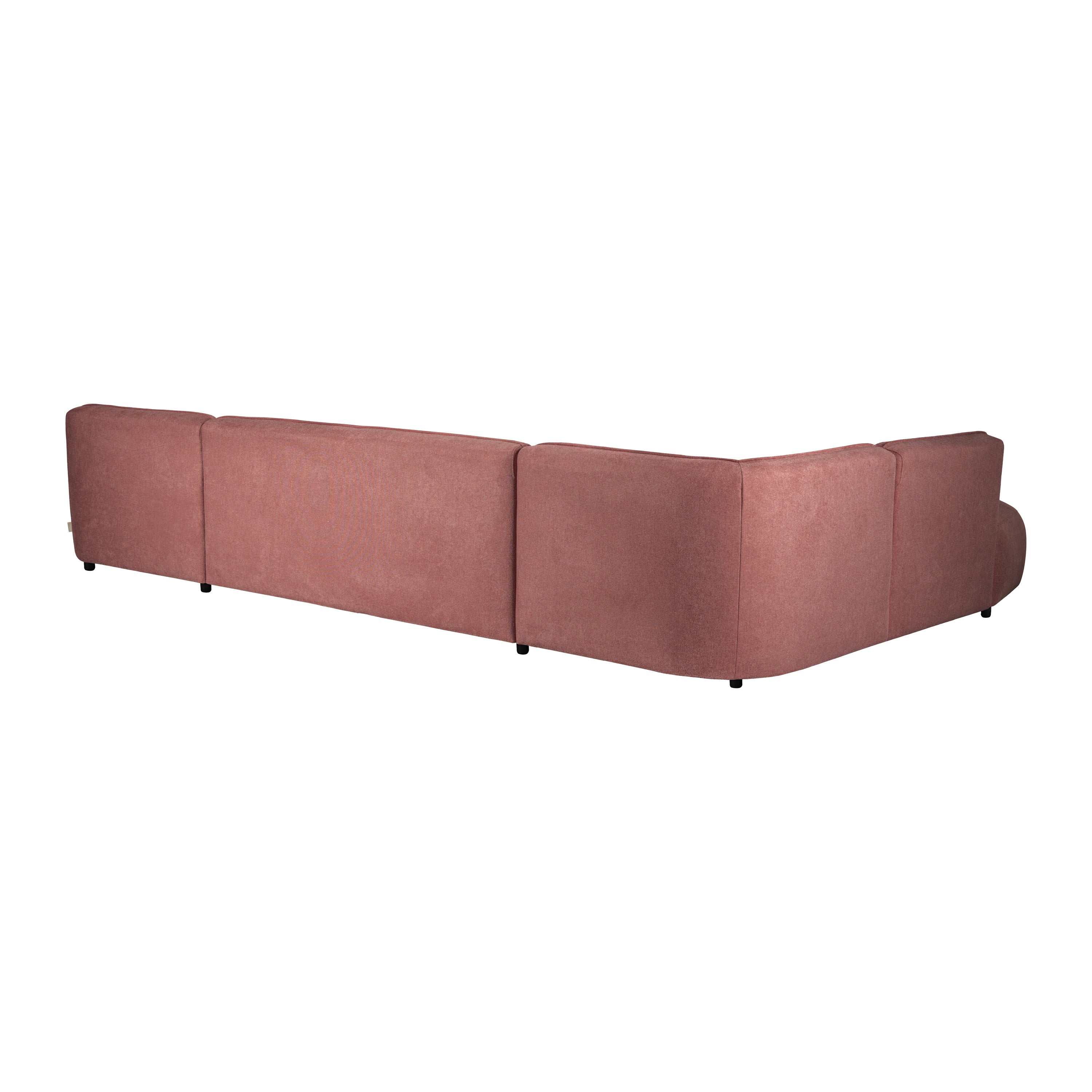 by fonQ Soft U-bank Links - Micro Chenille - Oud Roze
