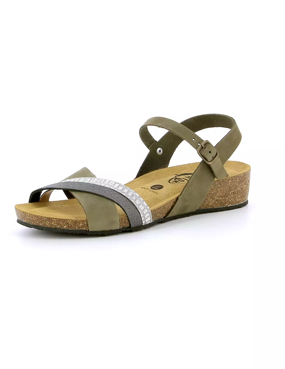 PLAKTON NORTE - Sandales & nu-pieds Kakinegrotitaniokaki