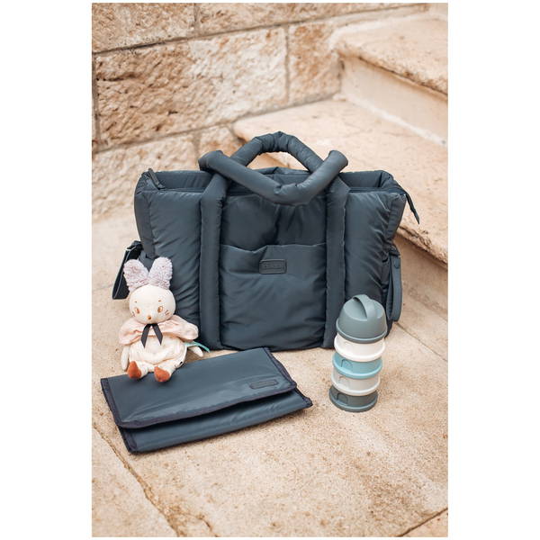 BeabaBeaba   Puffy Paris Wickeltasche dunkelgrau melange