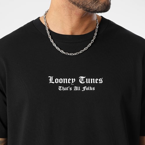 Tee Shirt Oversize Large Bugs Bunny Graff Noir