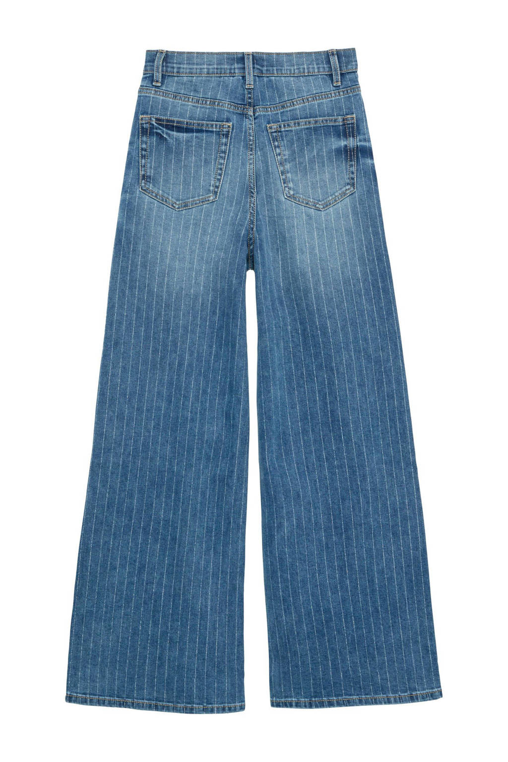 s.Oliver high wide leg jeans medium blue denim