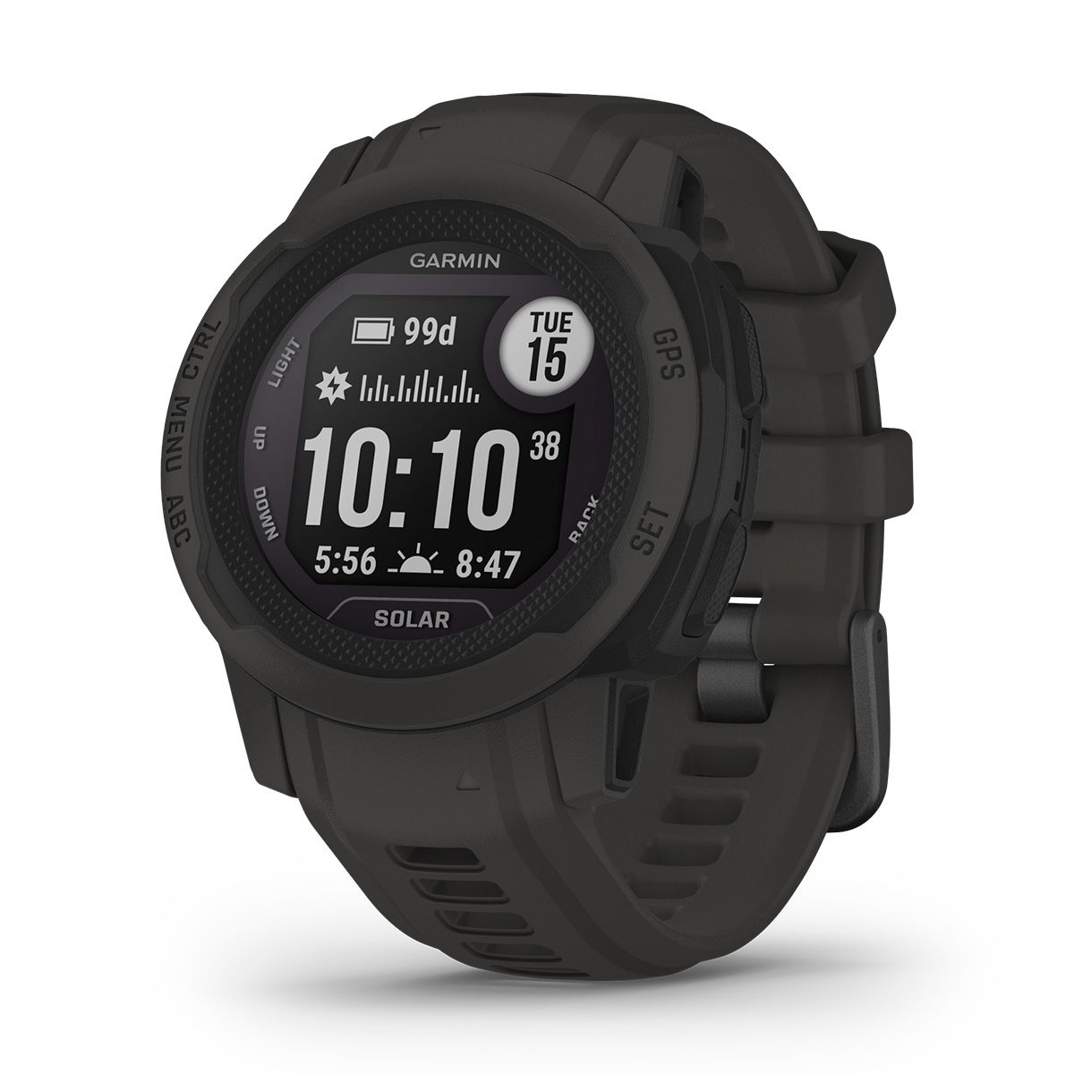 Garmin Instinct 2S Solar - Graphite, 40 mm