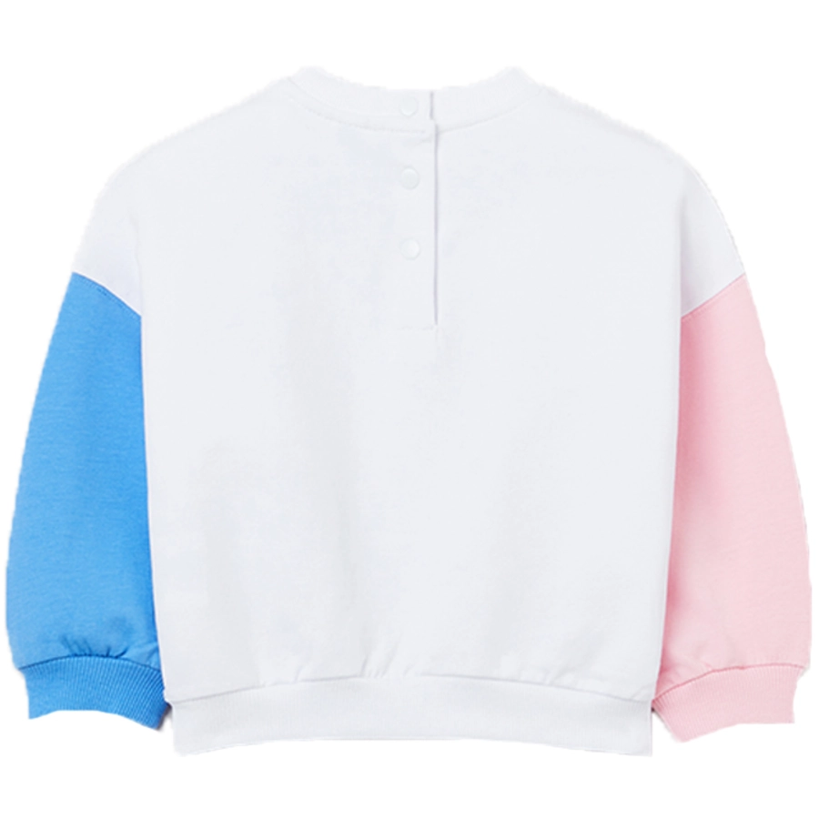 OVS Sweatshirt Block Color Brilliant White