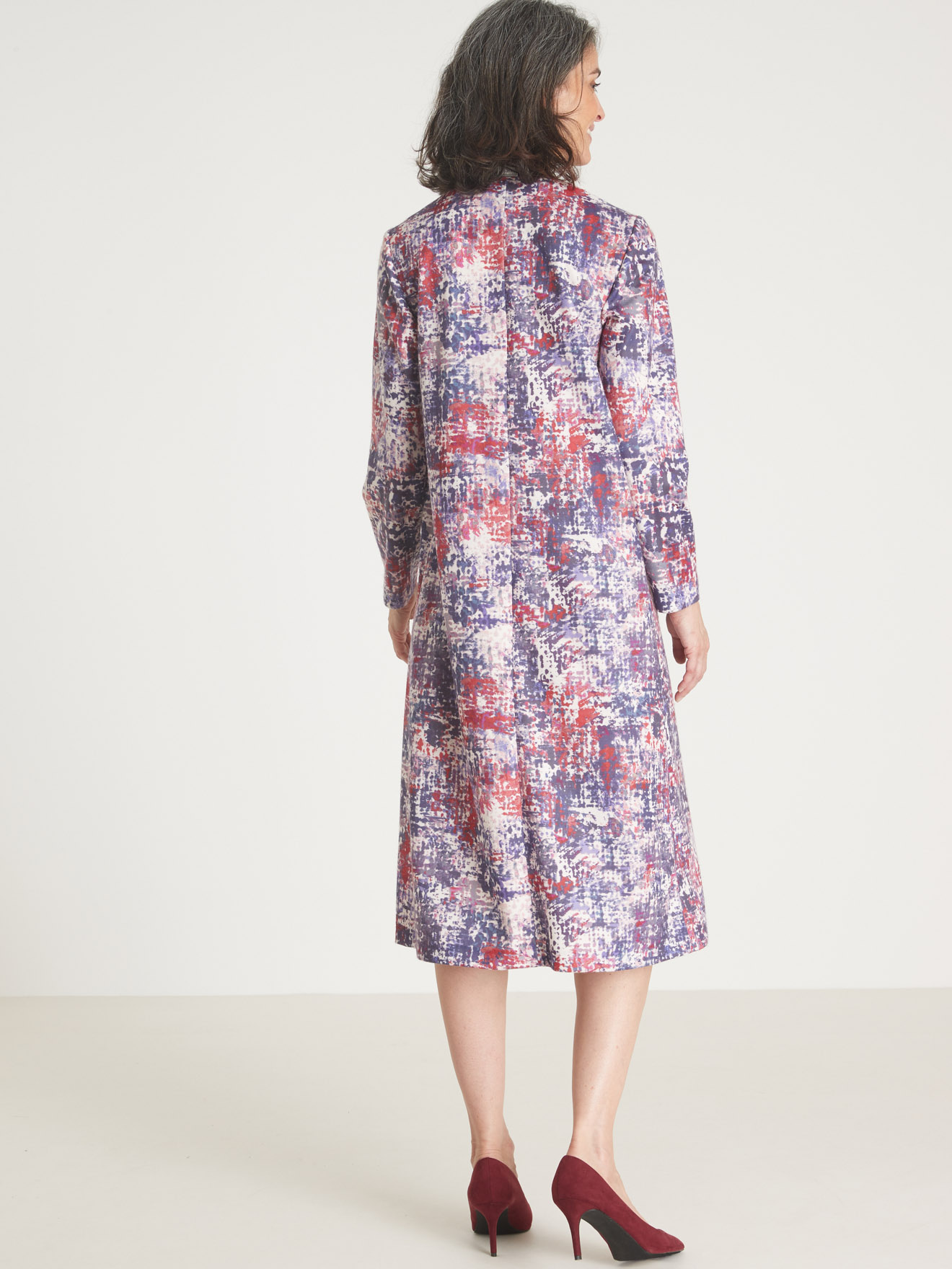 Robe housse encolure V fantaisie