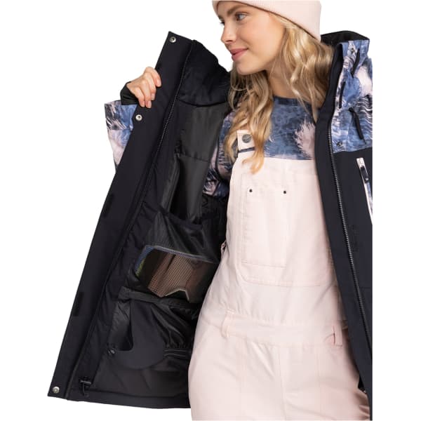 Veste de ski ROXY DAWNRAE PARKA WILD WIND DARKNIGHT