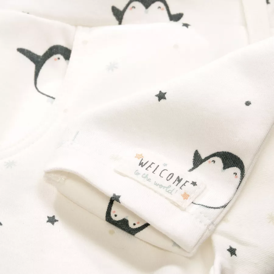 STACCATO Leggings warm white gemustert