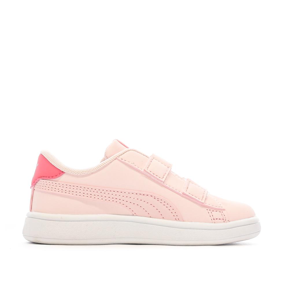 Puma Baskets Rose Fille Puma Smash Butterfly 01