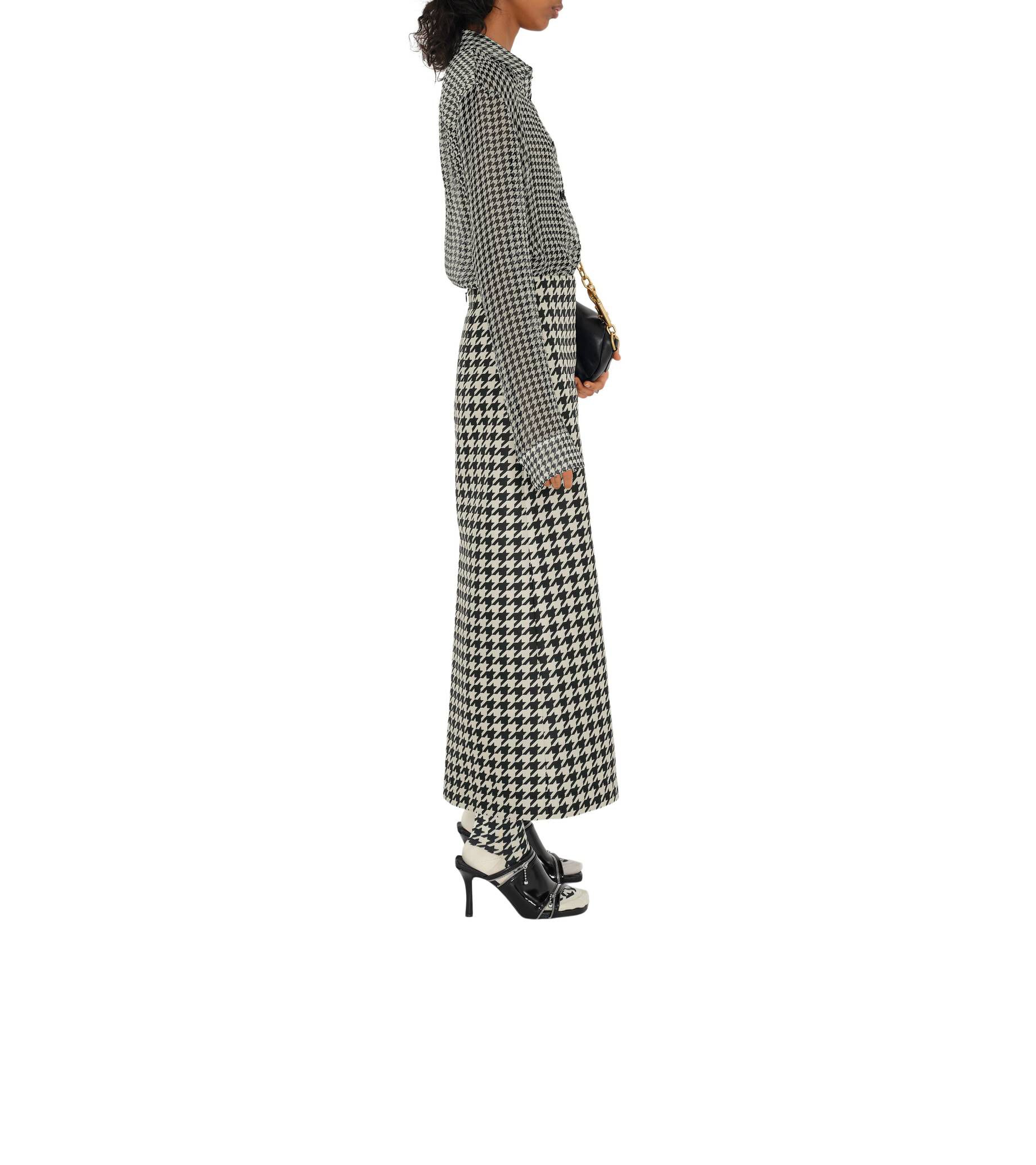 Burberry| Damen Seidenbuse Langarm