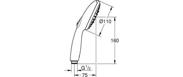 Grohe Handbrause »Vitalio Start 110«