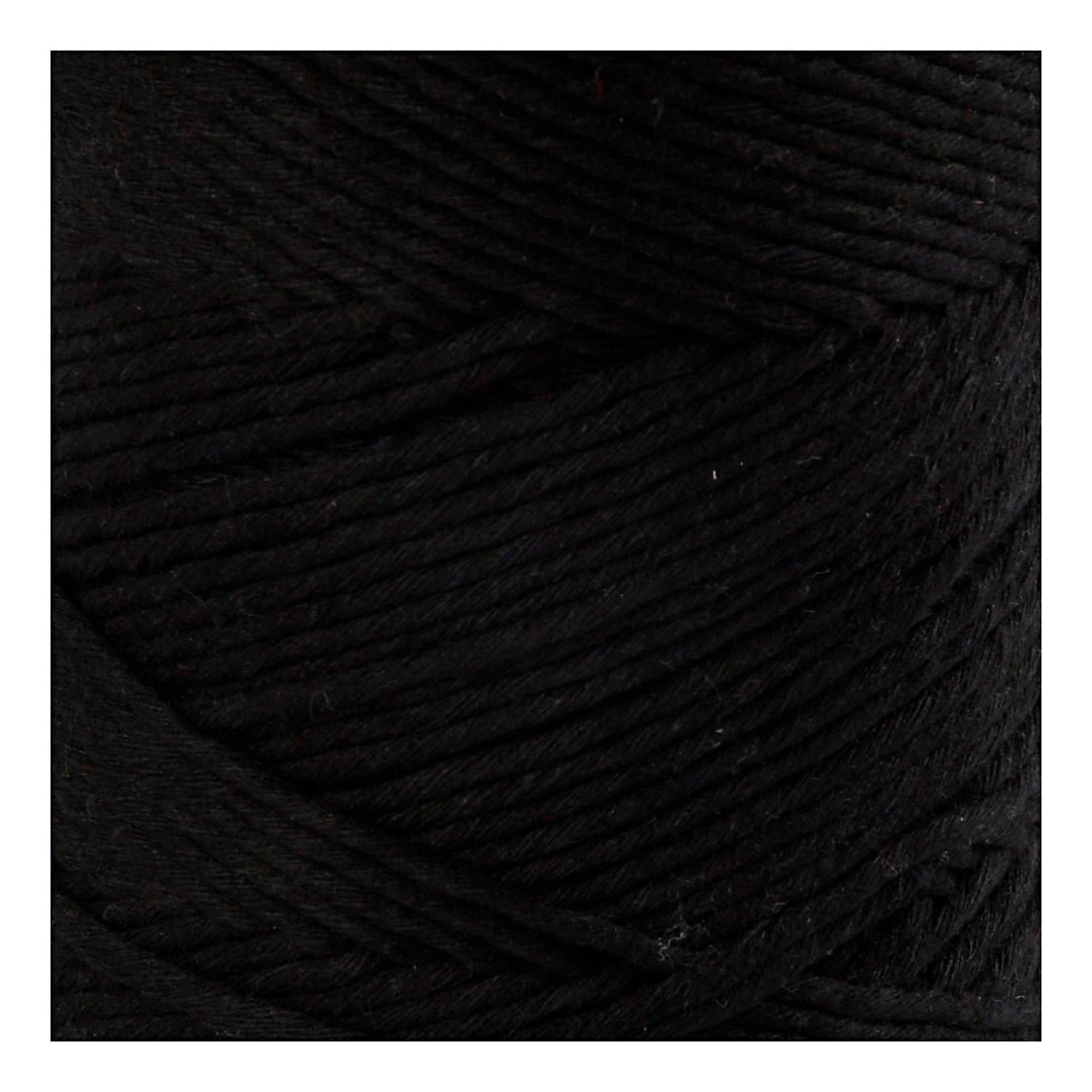 Macrame Koord Zwart, 198m