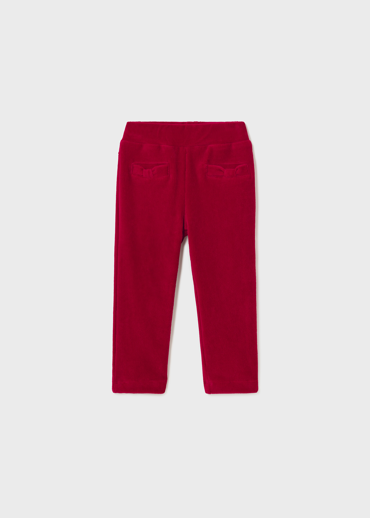 Calças skinny de veludo cotelê para bebês