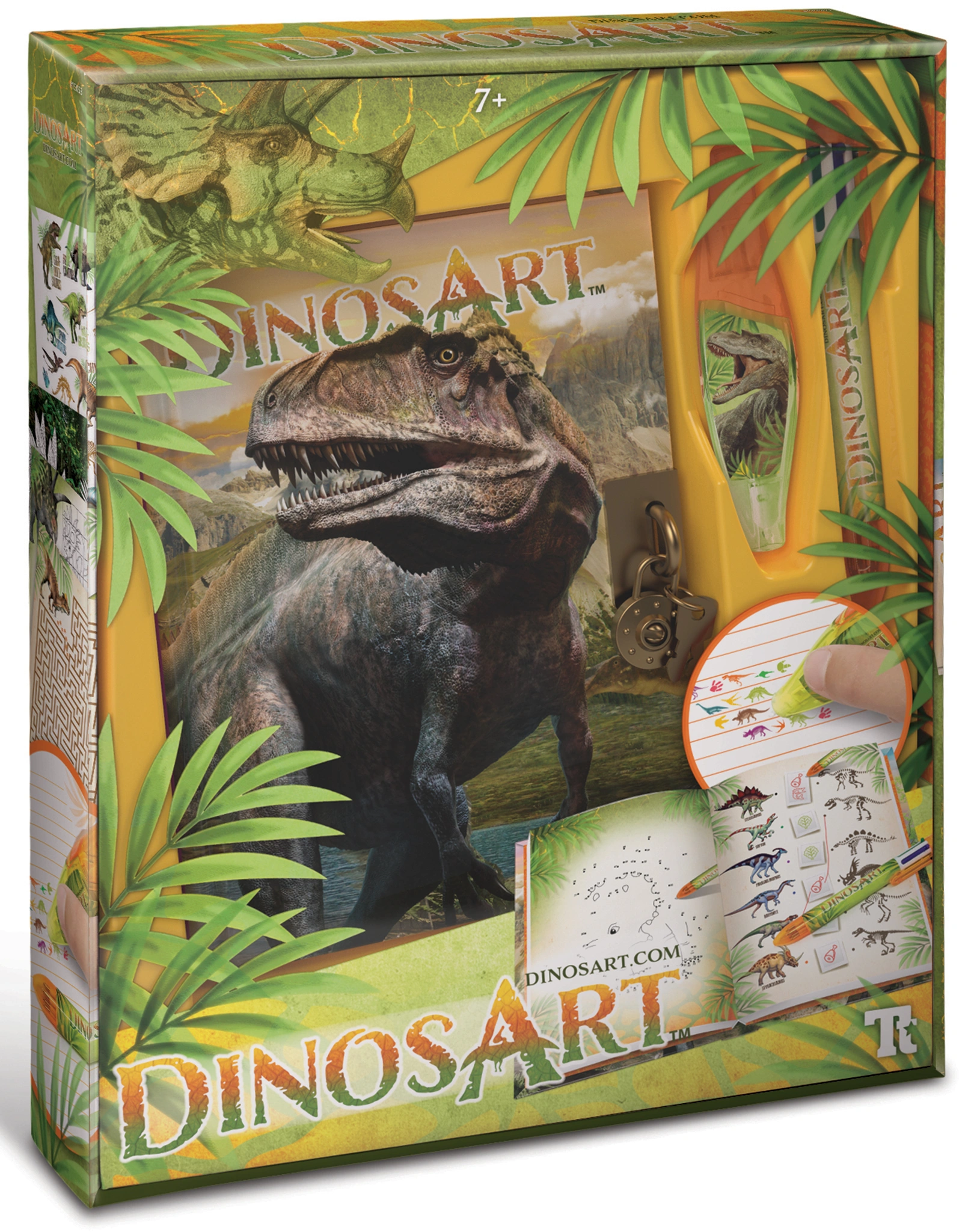 Tagebuch DINOSART mit Zubehör