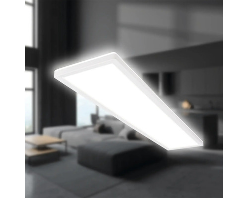 Dimbaar LED-paneel 36W 4800 lm 4000 K 20x98 cm Slank wit + Backlight Effect