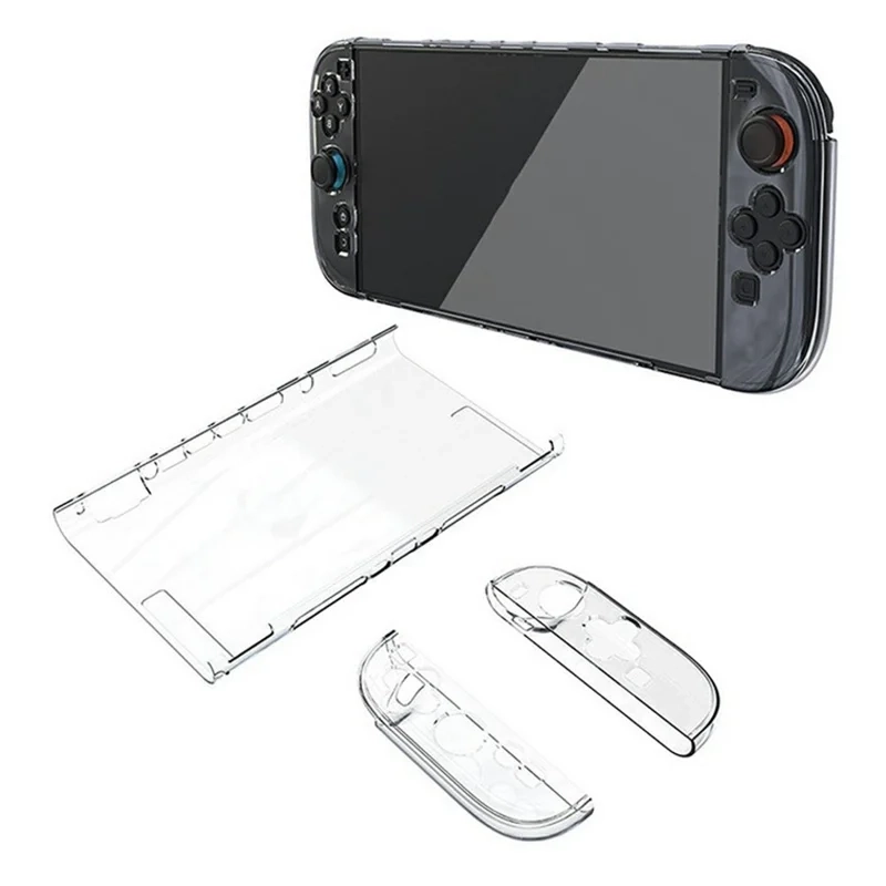 (9-tlg. Set) Reise Tasche und Schutz-Set mit Schutzhülle / Kabelbinder / Displayschutz und Joy-Con Grip Kappen für Nintendo Switch 2