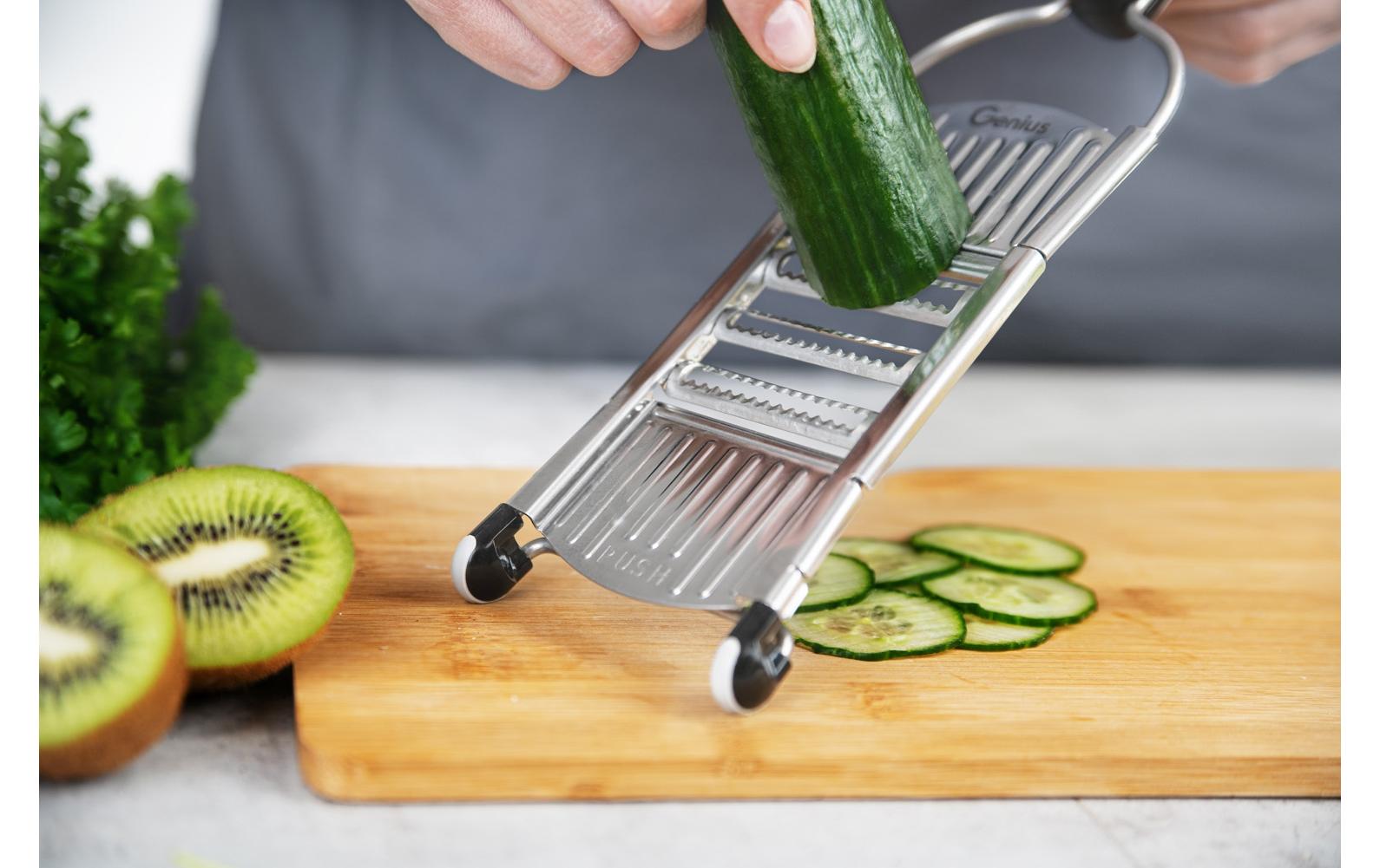 Küchenreibe Nicer Dicer Speed Set SilberHobel Set