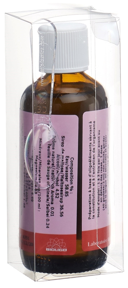 BIOLIGO POE 14 Immunoligo Préparation d'oligoéléments/Sauge Lös Fl 100 ml
