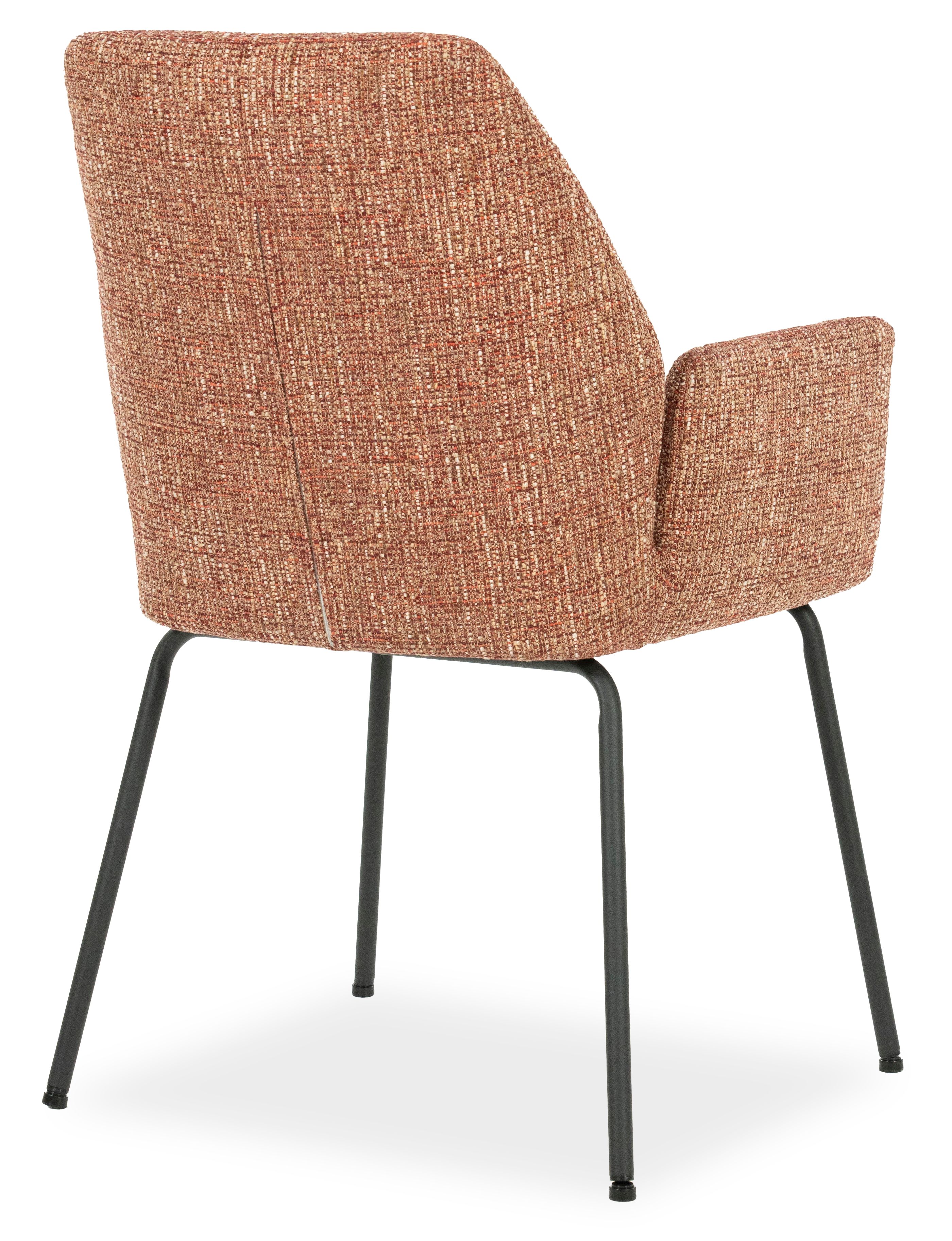 Eetkamerstoel 96339 rood Indy B58 x D63 x H89 cm