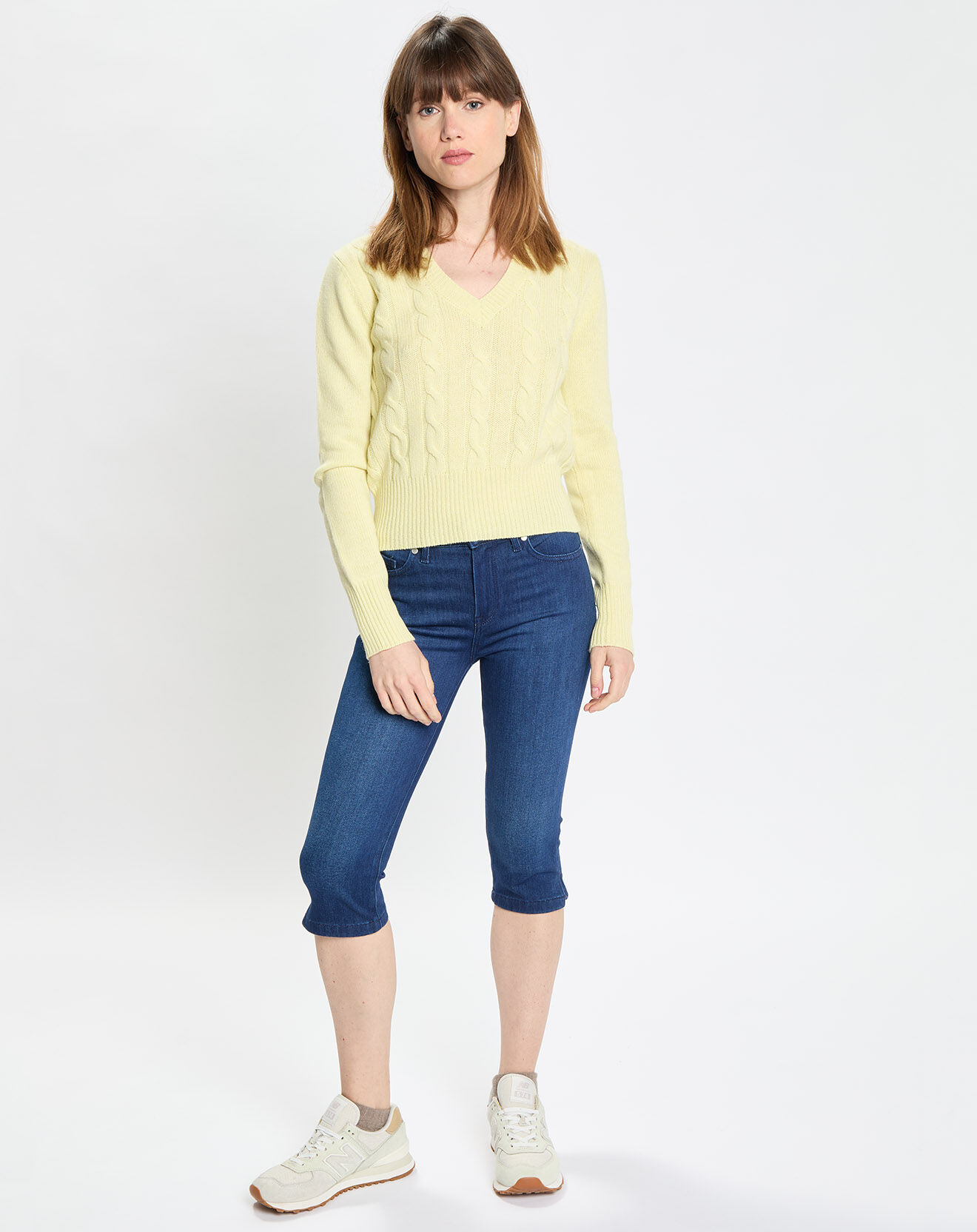 Tommy Hilfiger Pantacourt Denim bleu foncé
