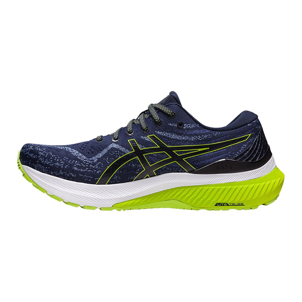 Asics GEL-KAYANO 29 - Chaussures running Homme midnight/lime zest