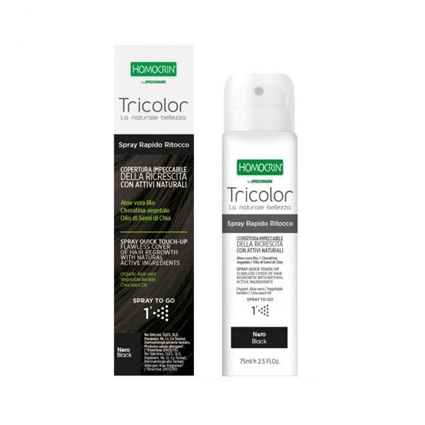 Spray De Retoque Cabelo Preto