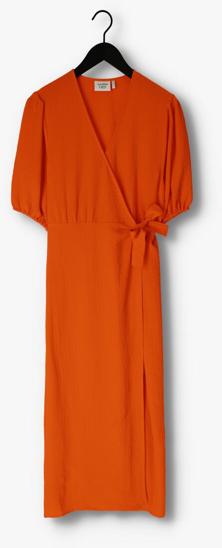 ANOTHER LABEL oranje another label maxi jurk camille bubble dress