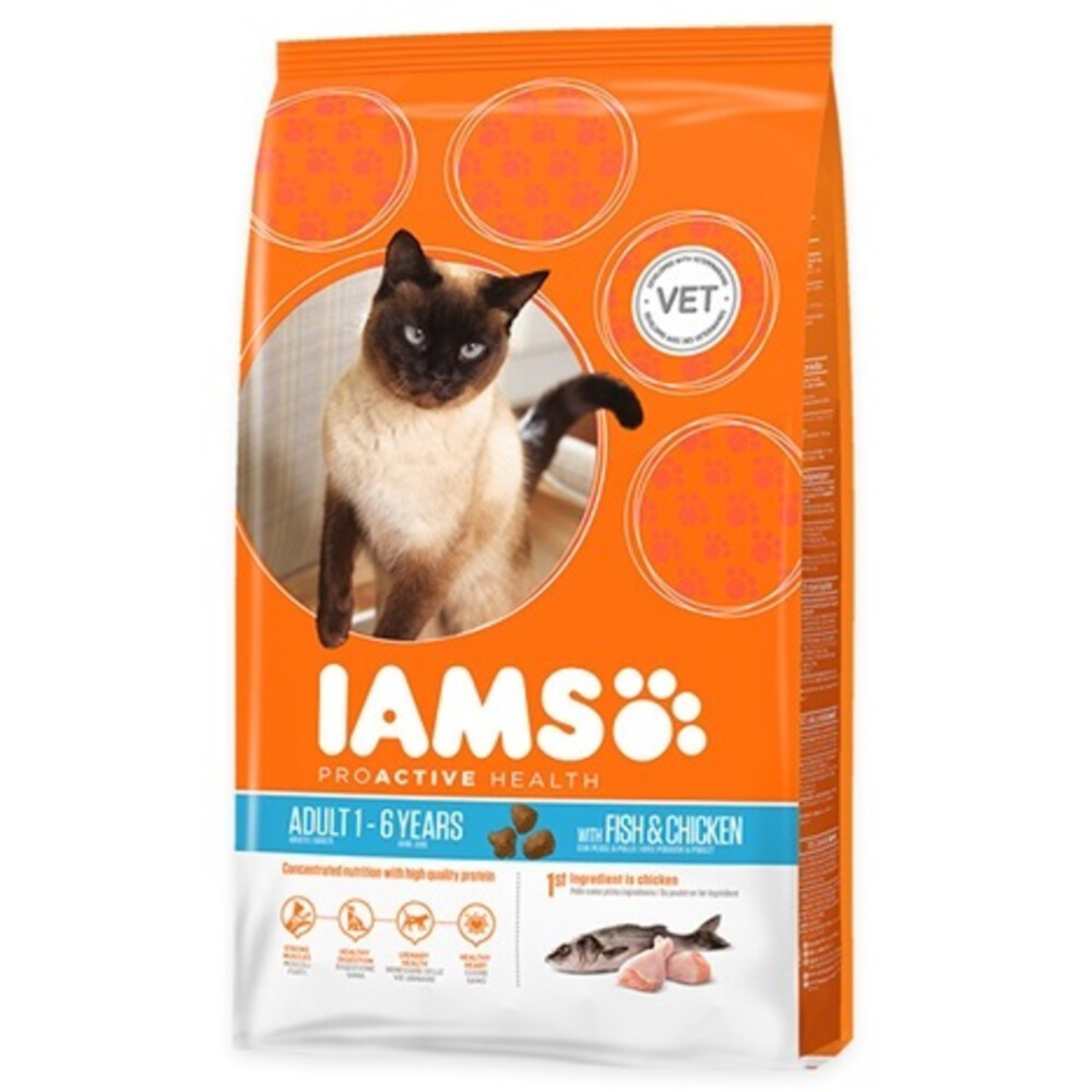 Iams Kattenvoer Adult Oceaan Vis10 kg