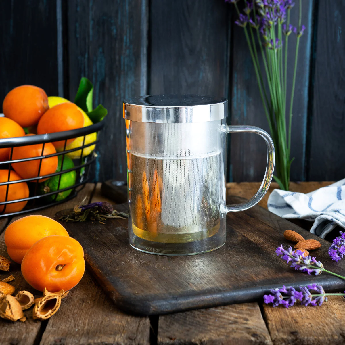 Mug VERBENA - Verre transparent Cristel