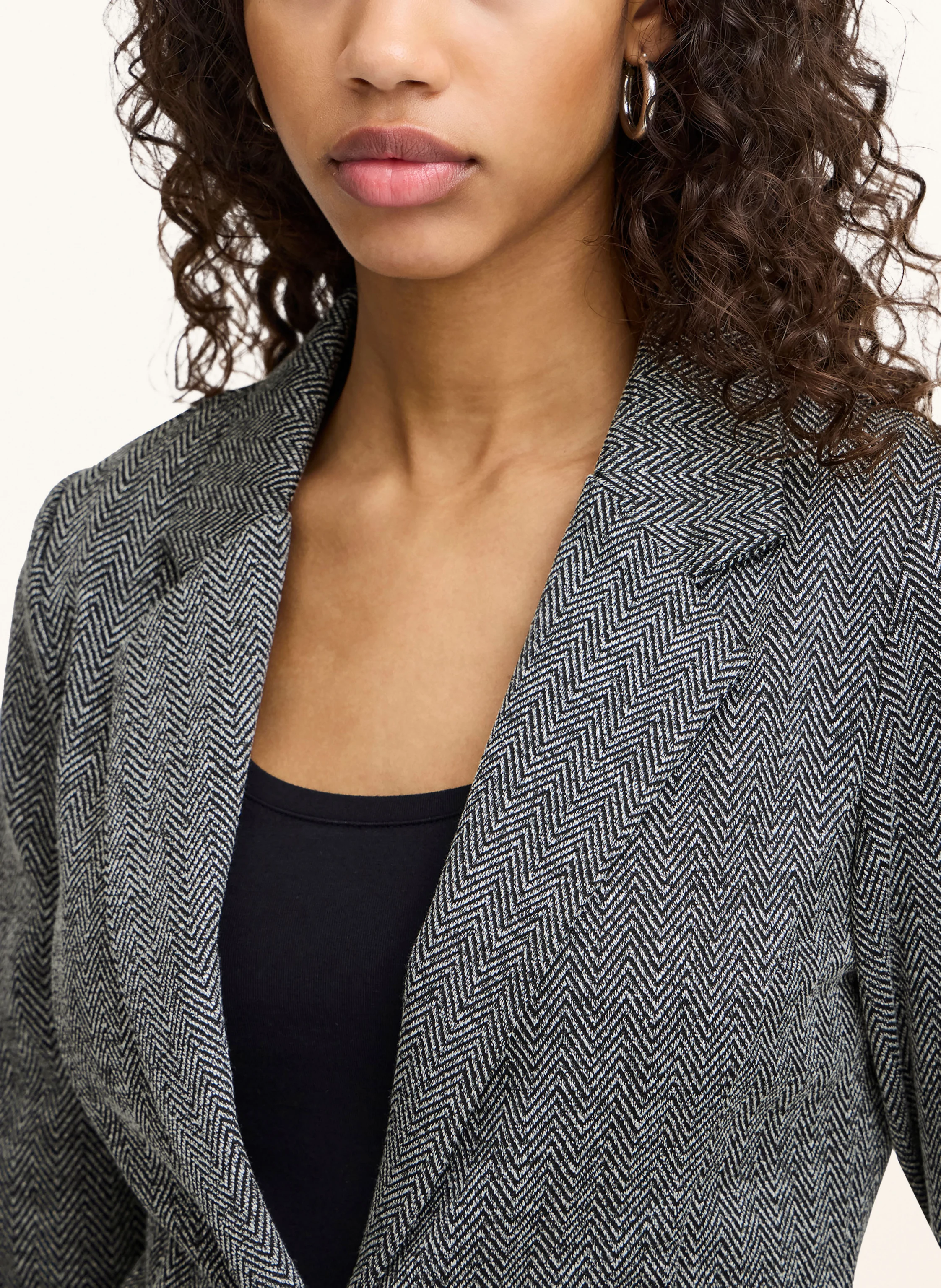 ICHI Jacquard-Blazer IHKATE