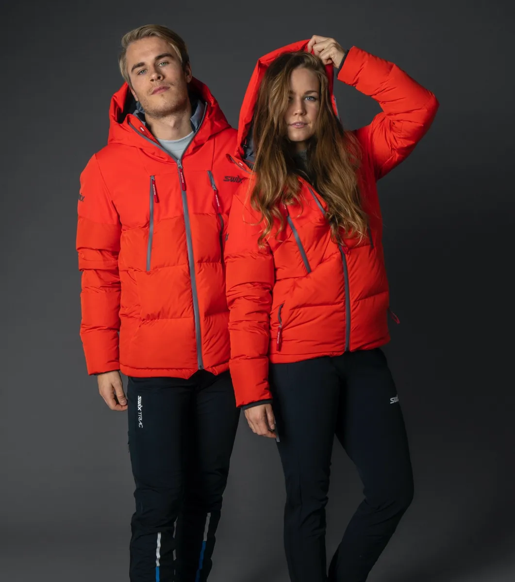 Swix Surmount Down Jacket U Fiery Red