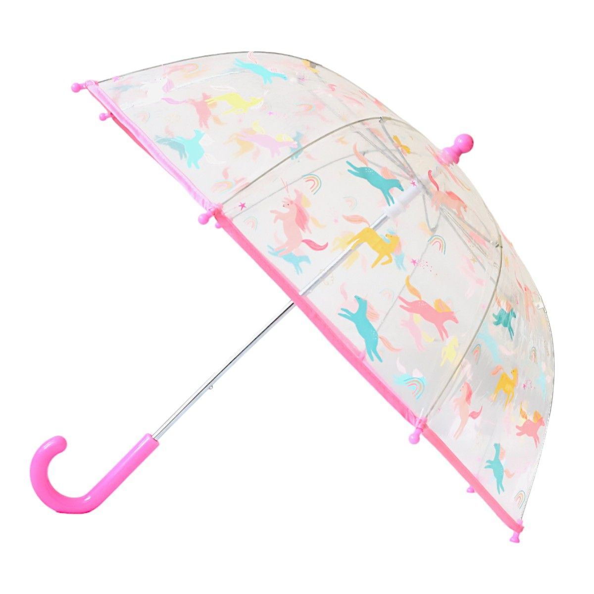Parapluie rose licornes Jolie saison