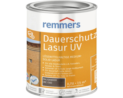 Remmers Langhoudende UV Houtbeits Palissander 750 ml