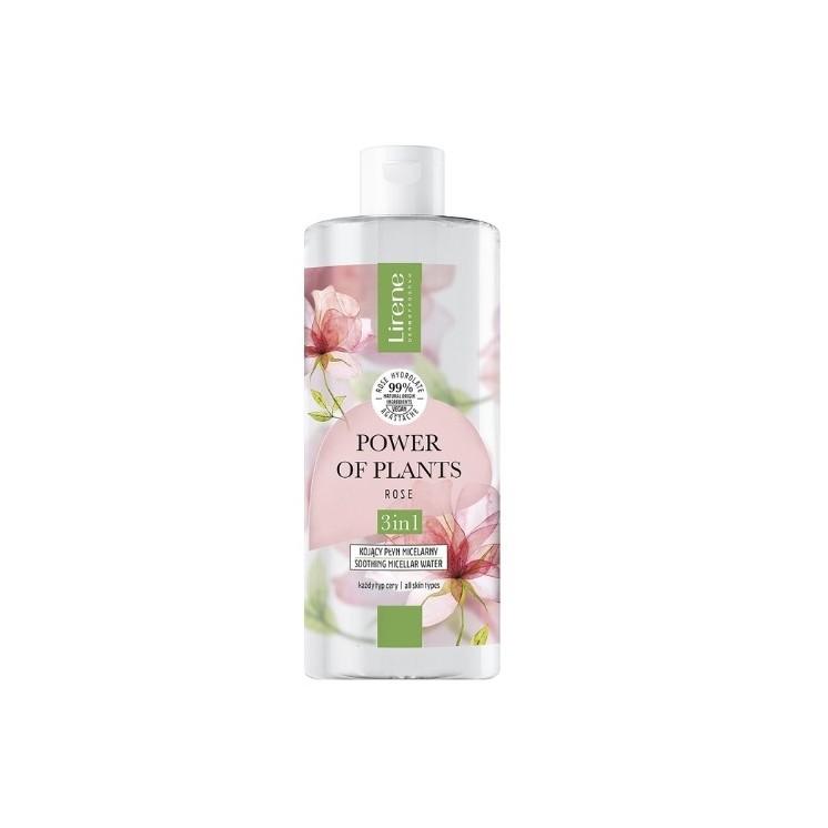 Lirene Power of Plants Mizellenflüssigkeit Rose 400 ml