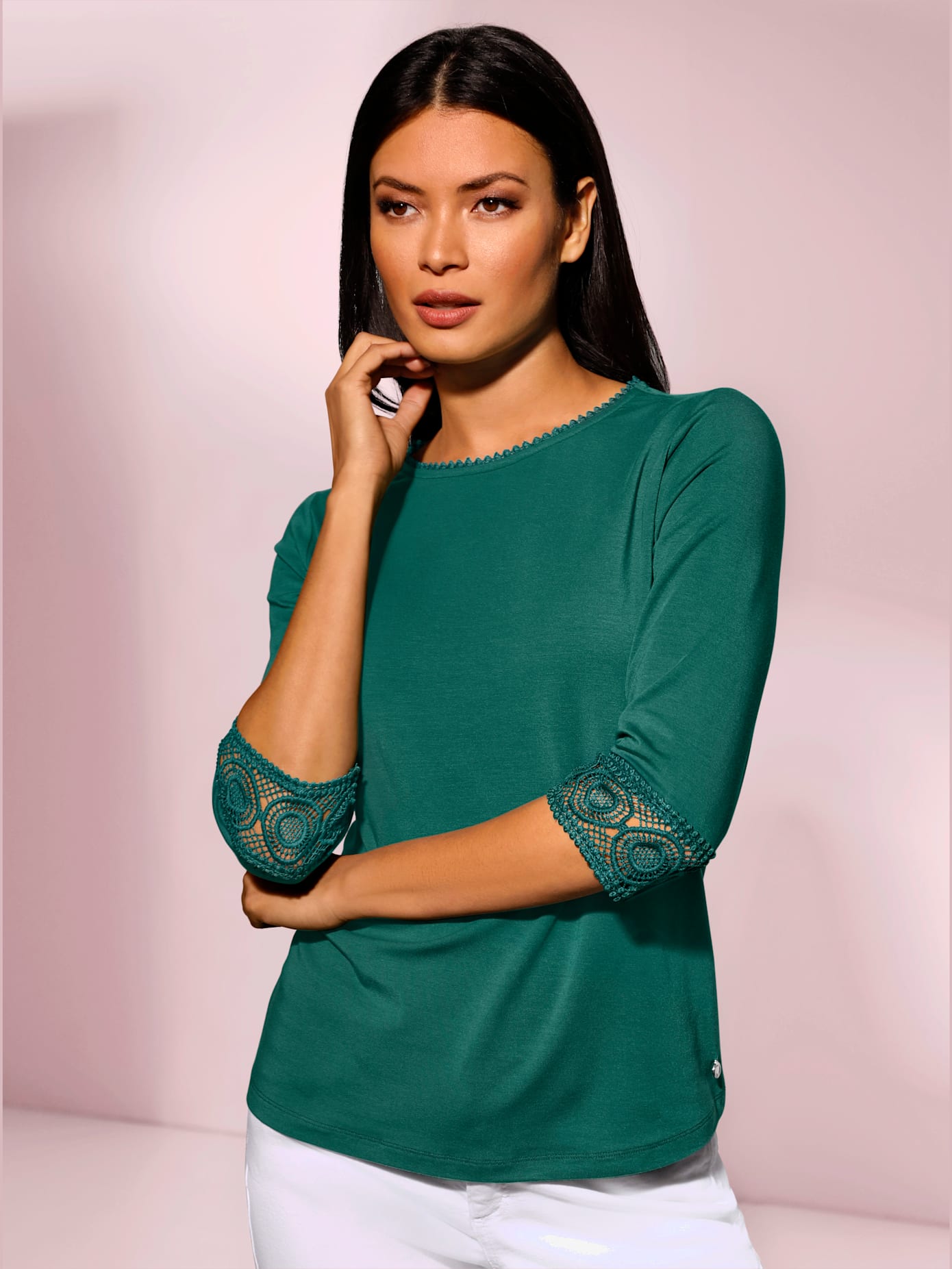 T-shirt en lyocell doux comme la soie