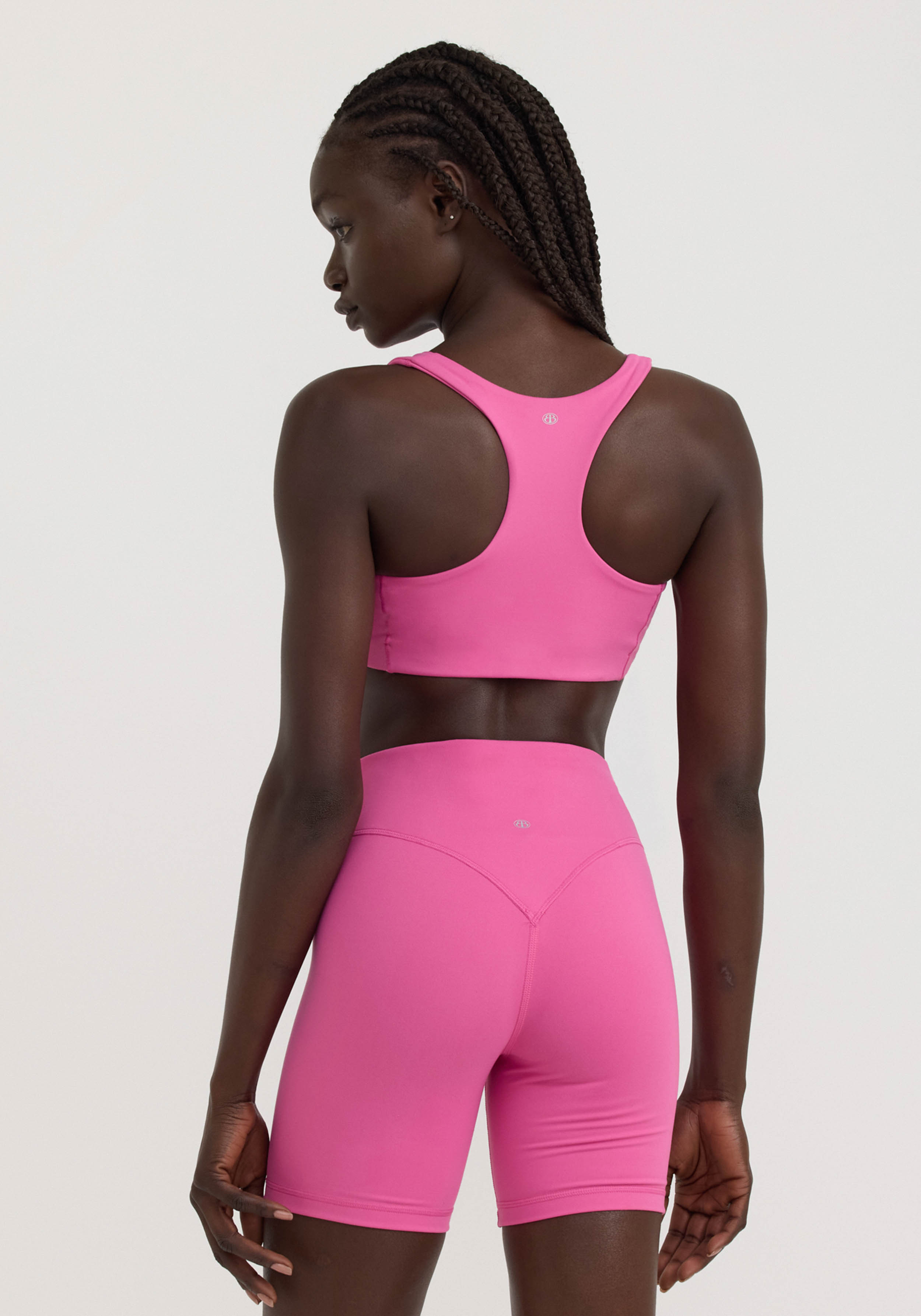 Organic Basics Sport-BH Active Racer Back Bra Pink