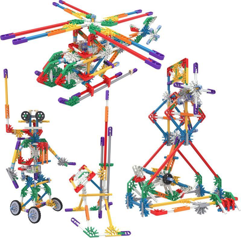 K'Nex - Gemotoriseerde Creations - Bouwset - 325 Stuks - 3D Educatief Speelgoed voor Kinderen