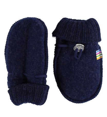 Joha Fäustlinge - Wolle - Navy