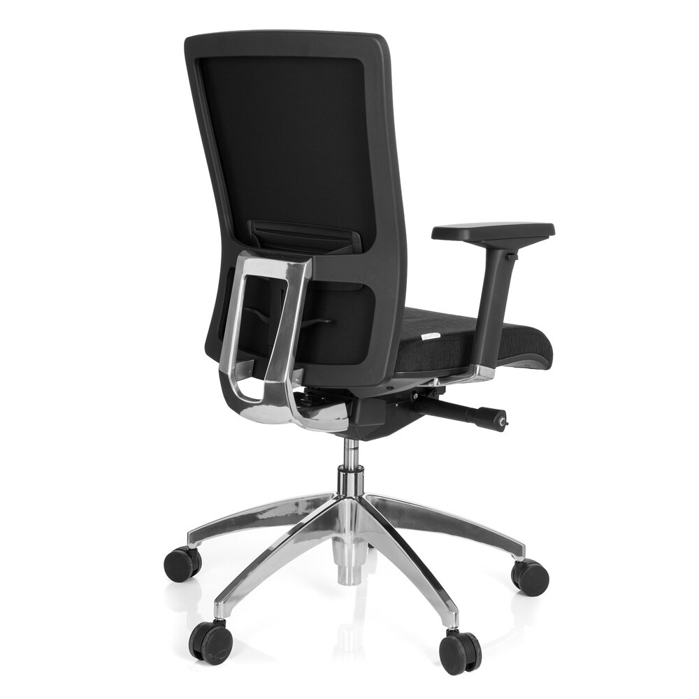 Profi Bürostuhl ASTRA BASE Stoff mit Armlehnen (höhenverstellbar) hjh OFFICE