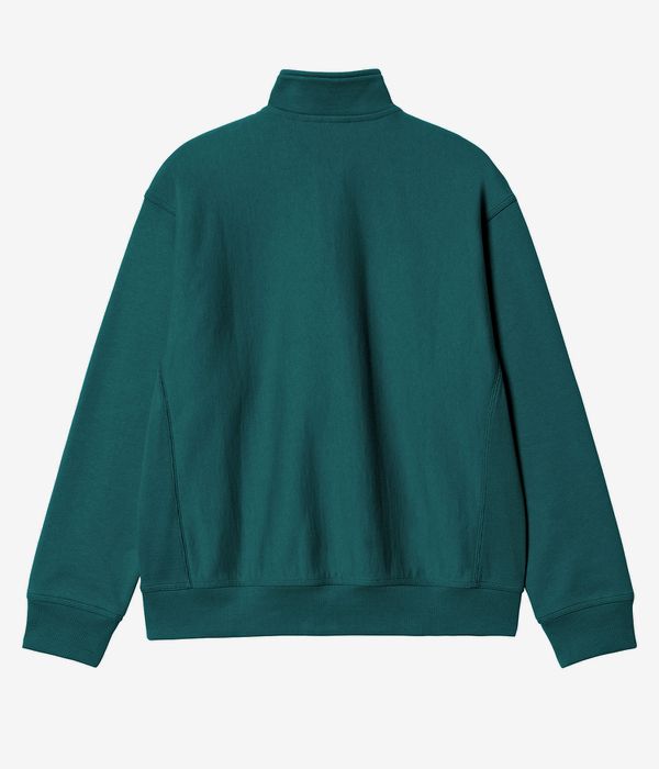 Carhartt WIP America Script Half Zip Sweatshirt (malachite)