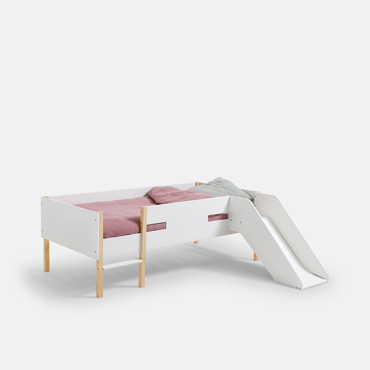 LA REDOUTE INTERIEURS<br>Cama de altura média com escorregador, Caume