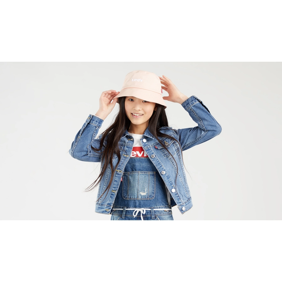 Levi's® Kids Jeansjacke blau