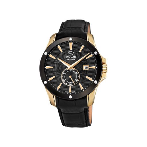 Jaguar J878 Herreur, Guld/Sort, 44 mm