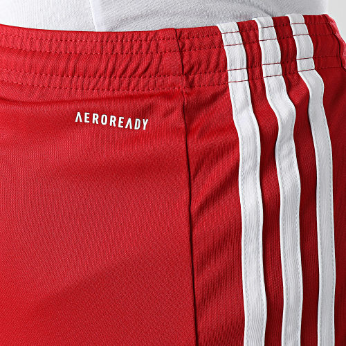 Short De Sport A Bandes Squad 21 GN5771 Rouge