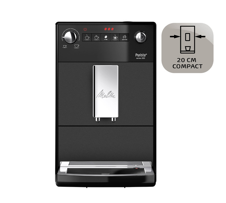 MELITTA Purista®  F230-104 noir mat Garantie 3 ans Coloris:Noir