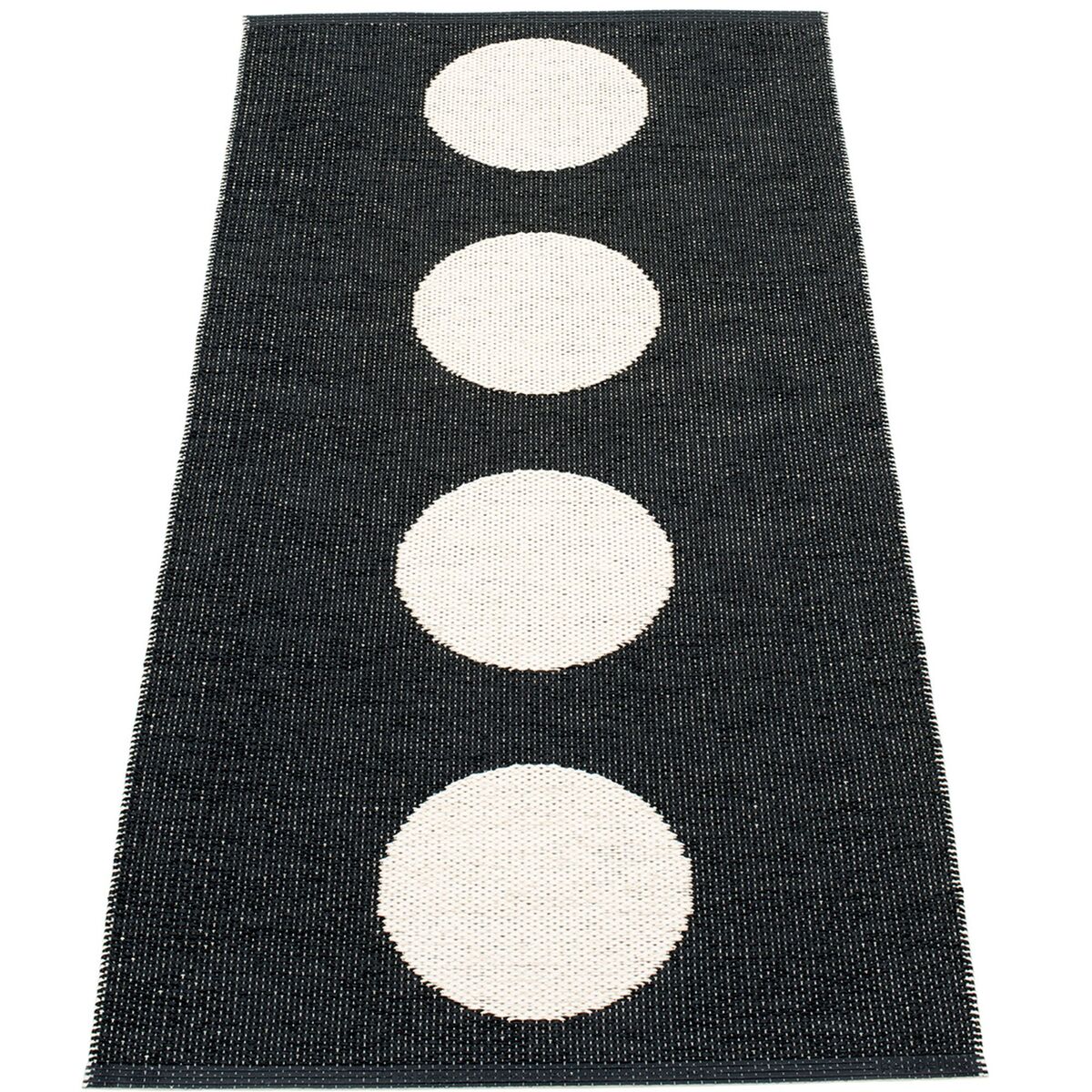 Gulvteppe Vera, 70 x 150 cm, black/vanilla