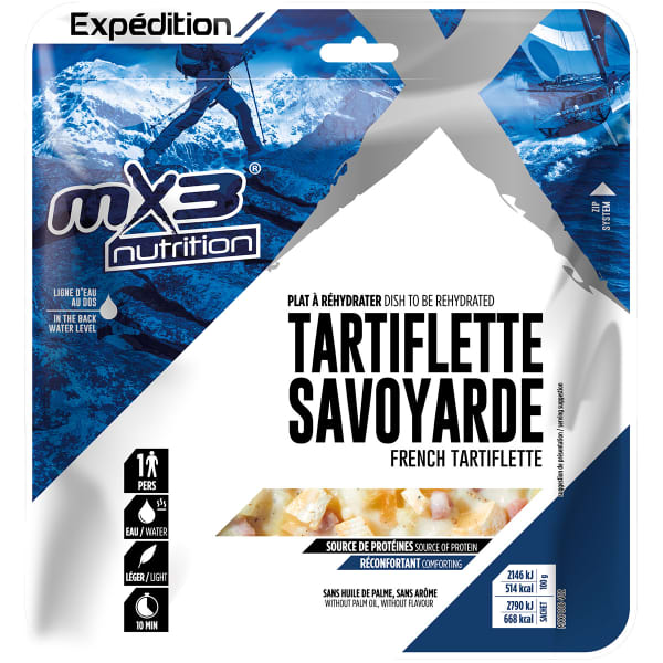 Repas lyophilisé MX3 TARTIFLETTE SAVOYARDE